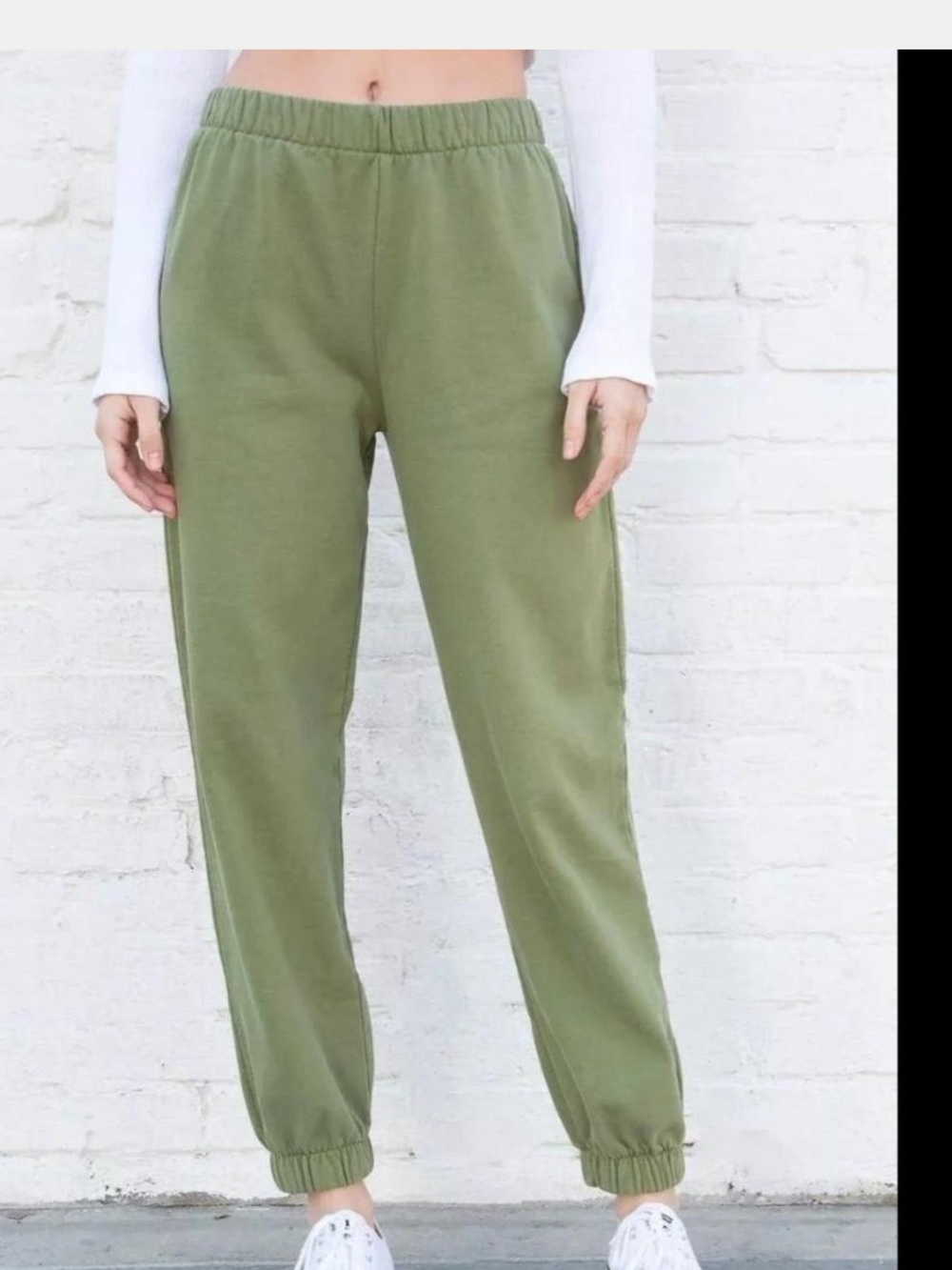 John Galt Brandy Melville Rosa Sweatpants